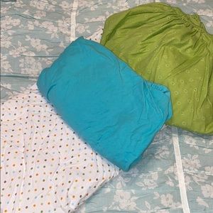 Two crib one play pin sheet